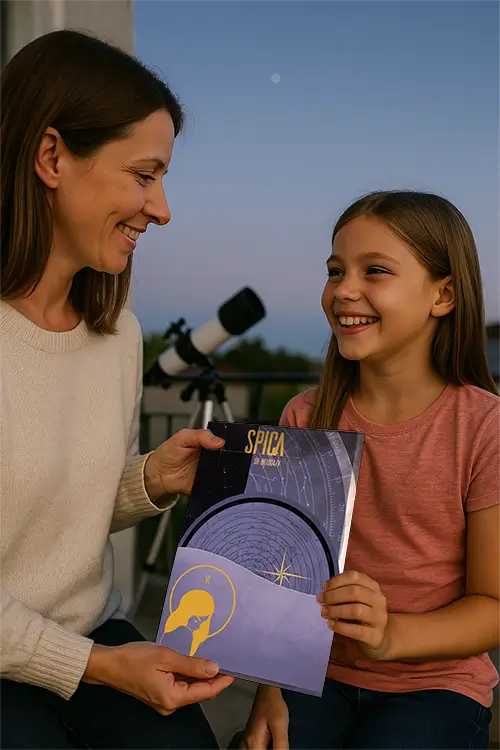 Pasta com documentos da estrela